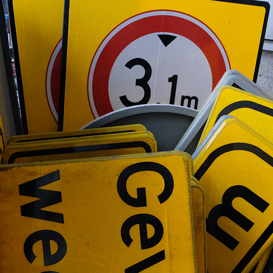 Tijdelijke bebording