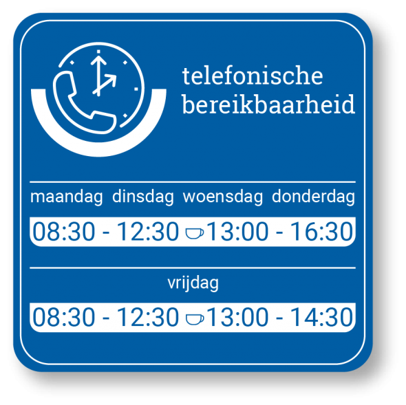 Telefonische bereikbaarheid