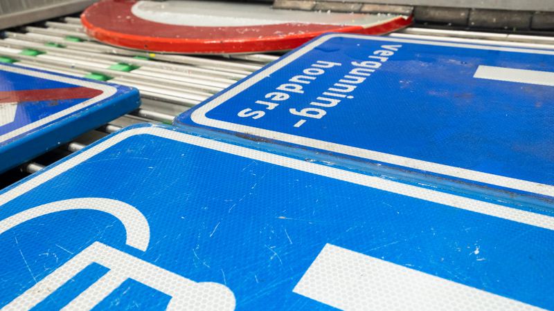 Nationale Verkeerkeersborden Inleverdag