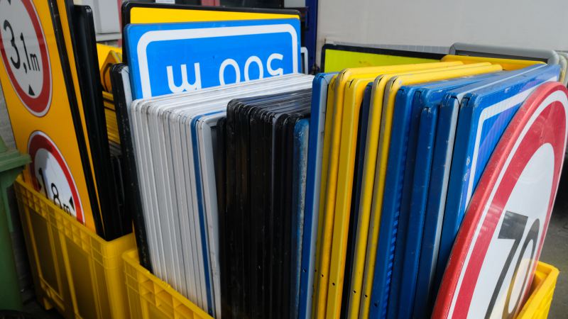 AGMI roept op: Lever je oude verkeersborden in