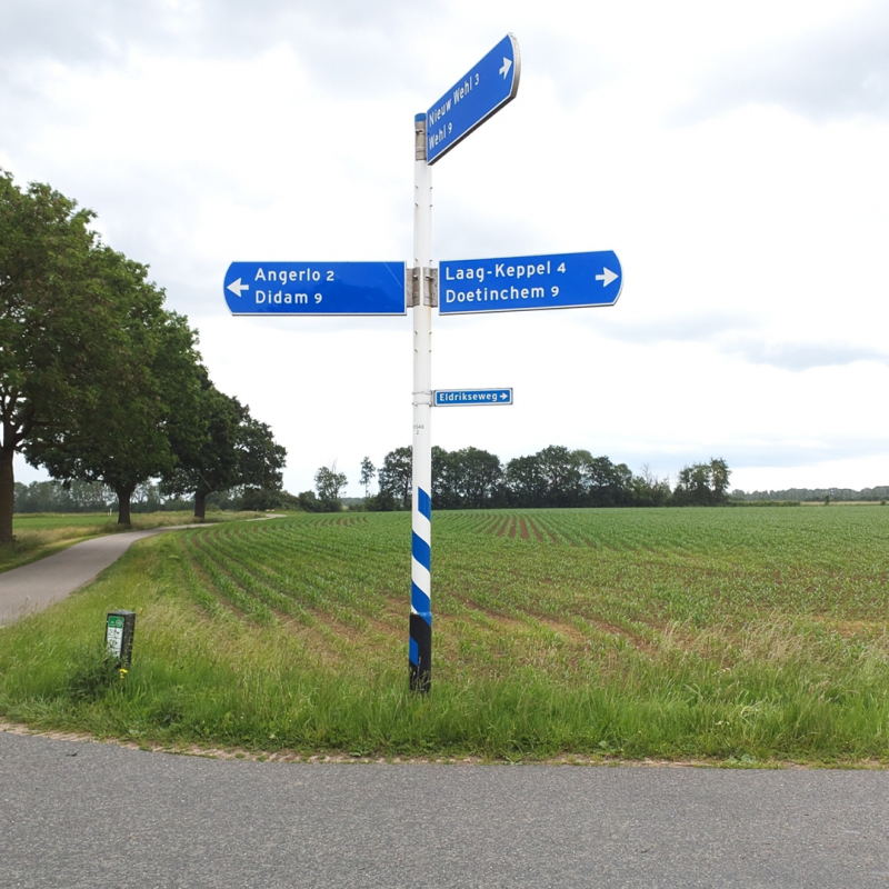 New signage for the municipality of Zevenaar