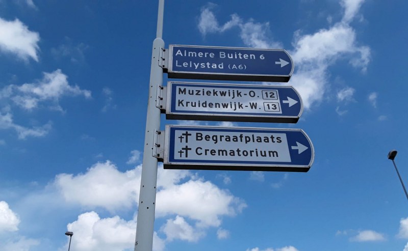 Schouwing lichtwegwijzers gemeente Almere