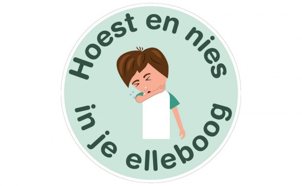 We zijn blij dat de kinderen weer naar school mogen, maar we omhelzen elkaar niet! 